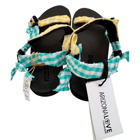 Arizona Love Trakky Sandal Size 41 Yellow Mint Adjustable $188 Nordstrom's - Picture 7 of 9